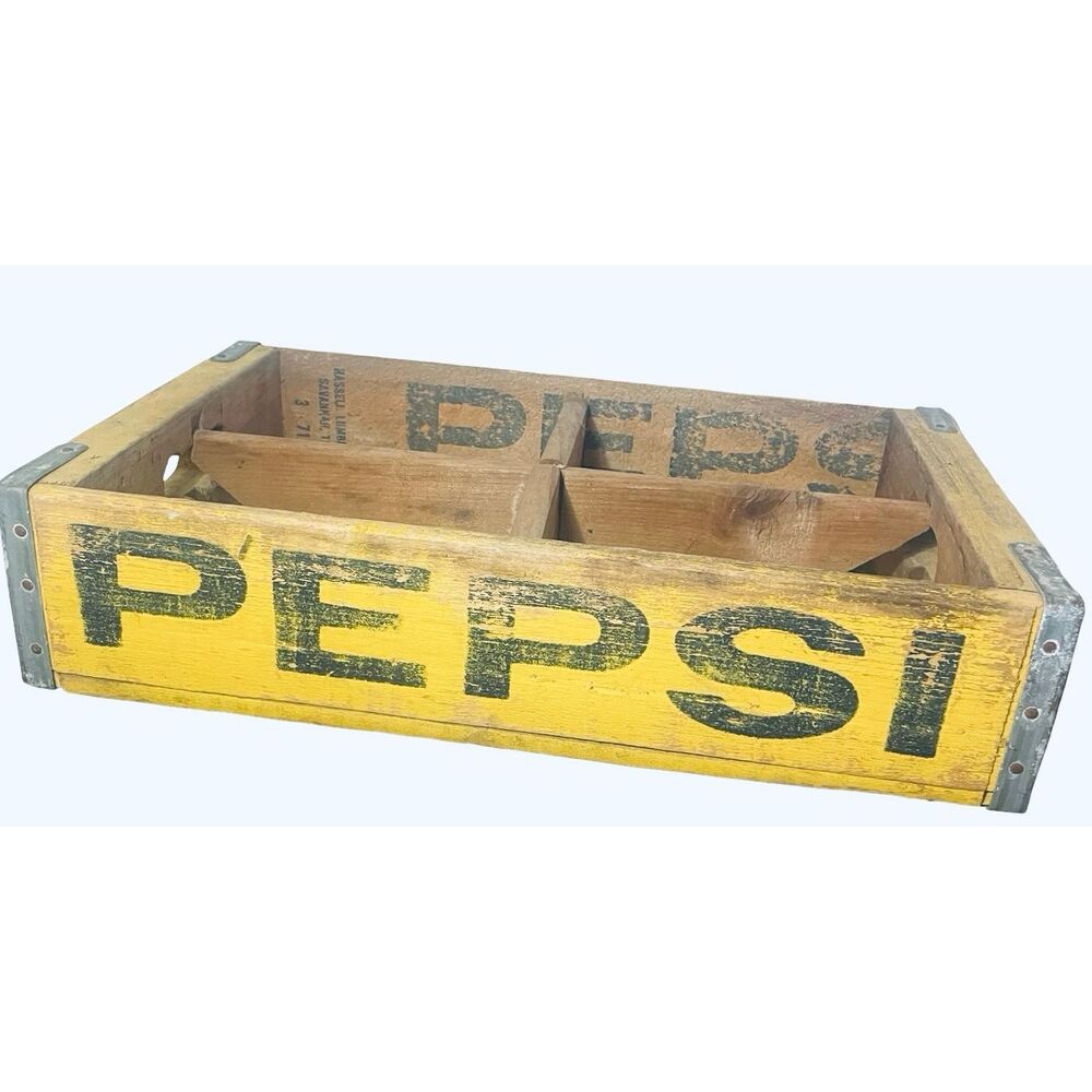 Vintage 1970’s Pepsi Cola Crate